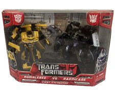 Transformers Movie Deluxe Bumblebee vs. Barricade Combo Set NIB 2007 Hasbro