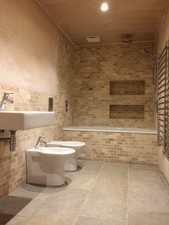 Wall tiles tumbled travertine - ,