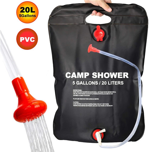 20l shower bag solar outdoor - shower,