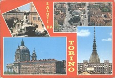 Vintage Torino Italy Postcard