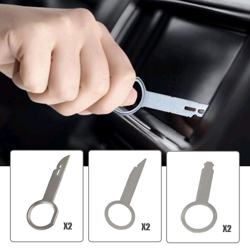 6pc car radio removal - removal, pins