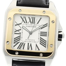 CARTIER Santos 100 LM W20072X7 K18YG Bezel Automatic Men's Watch_820807