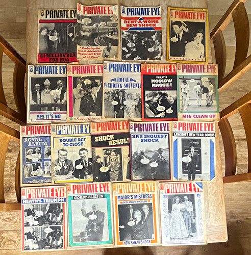 Private eye magazine job lot - private,