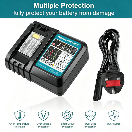 Dc18rc for makita - for, 14.4v-18v