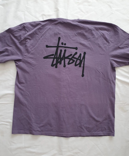 Bnwt stussy basic pigment - stussy, dyed