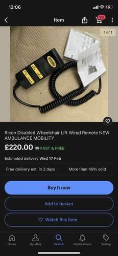 Ricon disabled wheelchair lift - disabled,