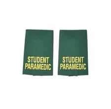 Student Paramedic epaulettes ambulance medic officer epaulette sliders R2527