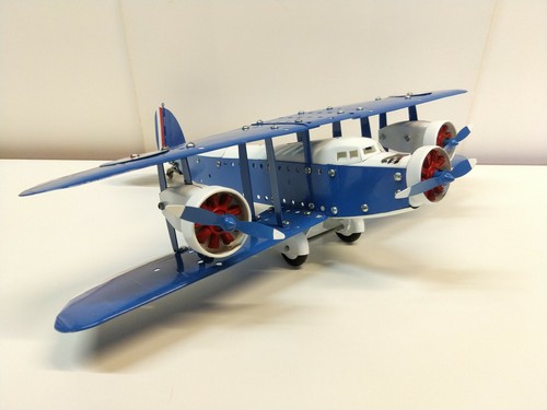 Meccano airplane constructor - airplane,