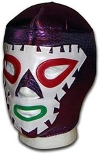 Saeta Azteca Wrestling Mask Aztec Adult Luchador Mexican Purple Lucha libre