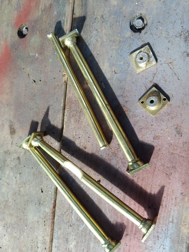 Antique cast brass lantern - antique,