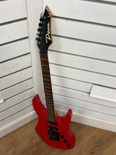 1994 dean super strat red - dean,