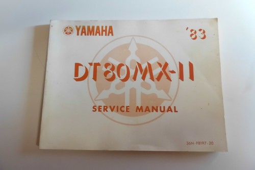 Yamaha dt80 dt80mx - yamaha, ii