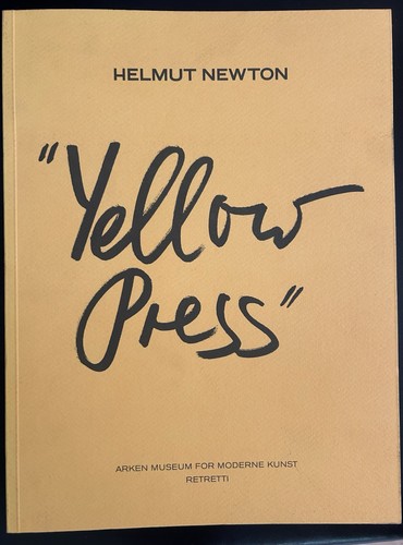 Helmut newton yellow - helmut, press