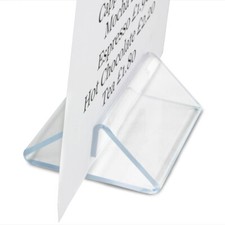 Perspex Tent Type Menu Holder