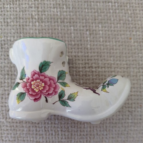 Bone china boot posy vase - boot,