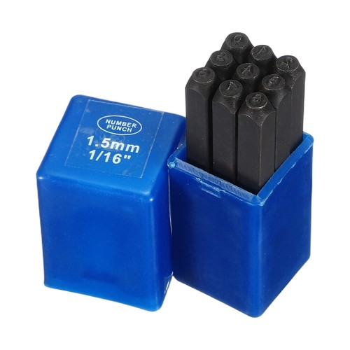 9pcs metal number stamps set - 9pcs,