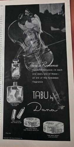 1949 dana tabu - perfume, cologne