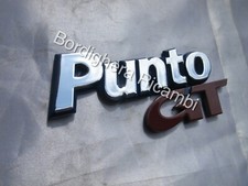FIAT PUNTO 1.4 GT 95 - 99 SIGLA SCRITTA STEMMA TARGHETTA BADGE EMBLEM SCRIPT NEW