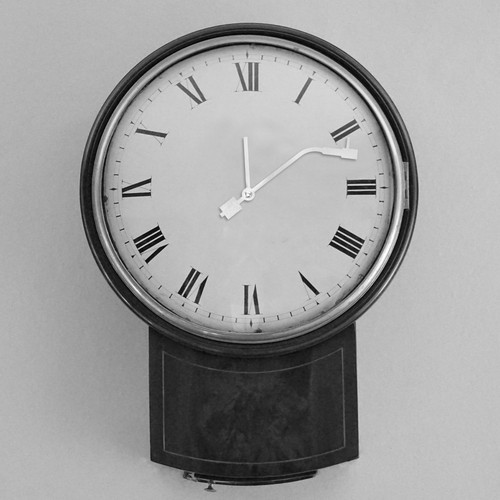 Vinyl record wall clock - vinyl,