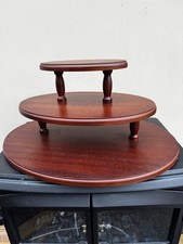 Vintage Mahogany 3-tier