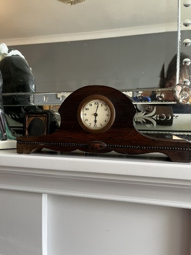 Wooden wind mantle - wind, clock