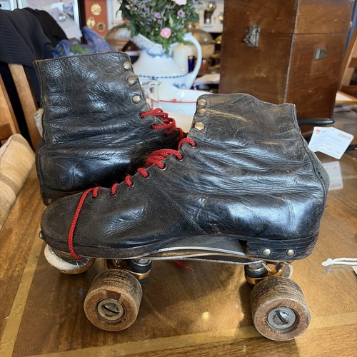 Vintage black leather hamaco - vintage,