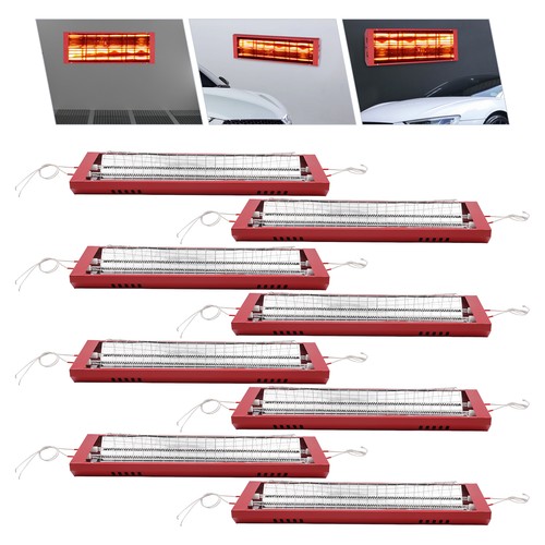 2kw infrared paint heating - 8*2kw,