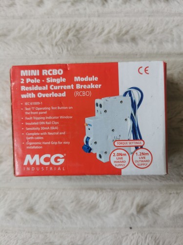 Mcg mini rcbo - rcbo, single