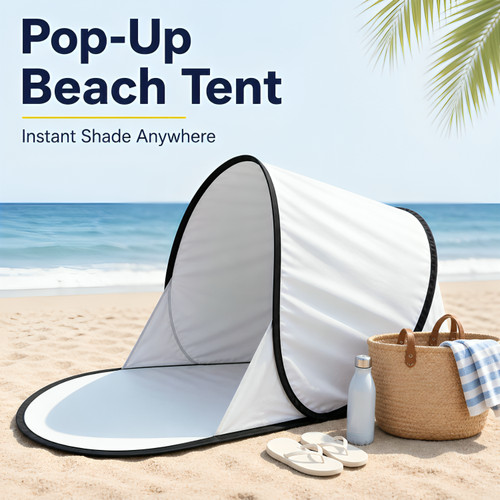 Portable pop beach tent - pop,