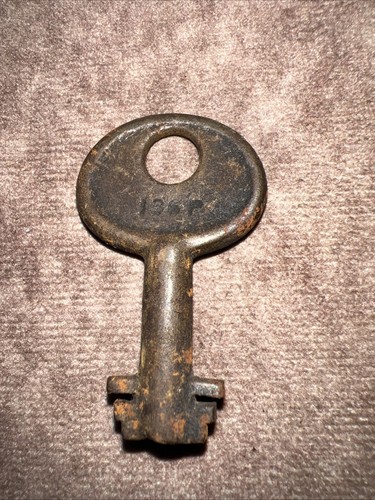 Vintage steel metal for key - steel,