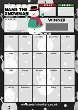 Christmas Snowman Fundraising