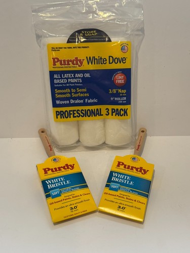 Purdy white dove nap - purdy, 3/8"