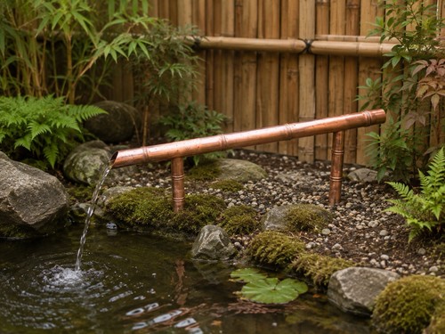 85cm copper japanese water - copper,