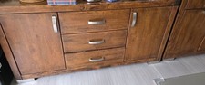 Solid Wood Sidebar With Draws.