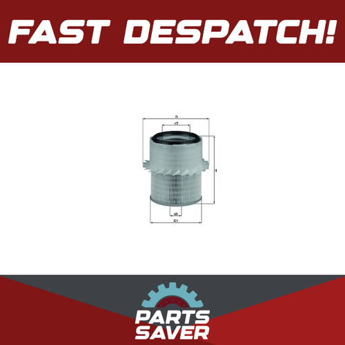 Air filter lx673 - air, mahle