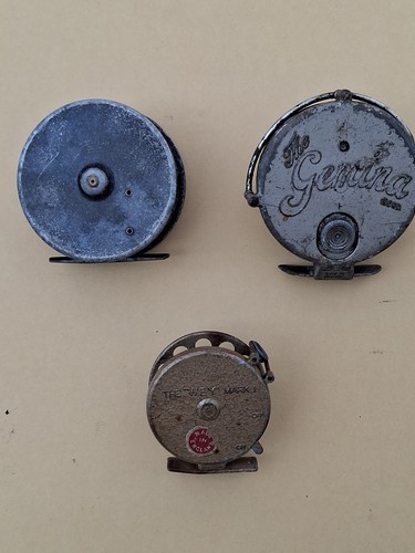 Vintage trout fly reels - trout,
