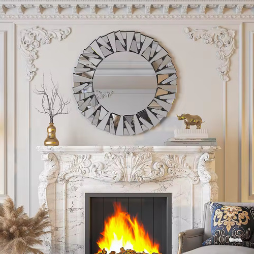 Inch wall mirror decorative - wall,