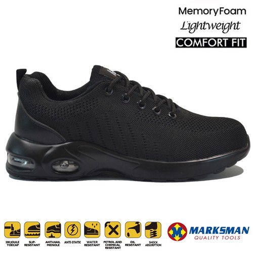 Mens shock absorbing steel - shock, toe