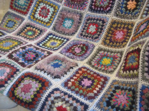 Handmade crochet blanket new - handmade,