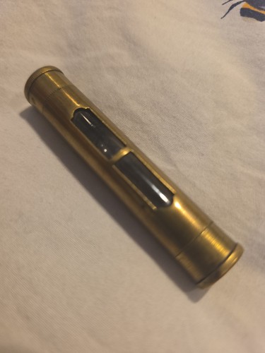Vintage brass spirit level - brass,