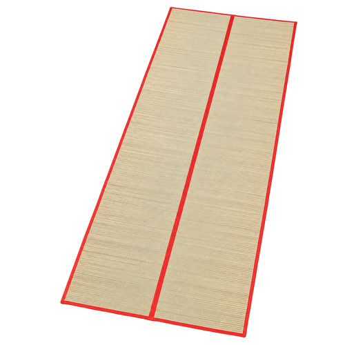 Foldable straw beach - foldable, mat