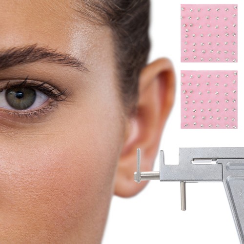 Ear hole piercing - ear,