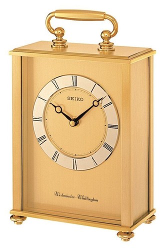Seiko chiming mantel clock - chiming,