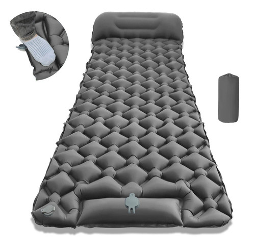 Inflatable camping mat self - inflatable,