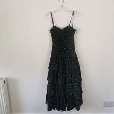 Vintage LAURA ASHLEY Black