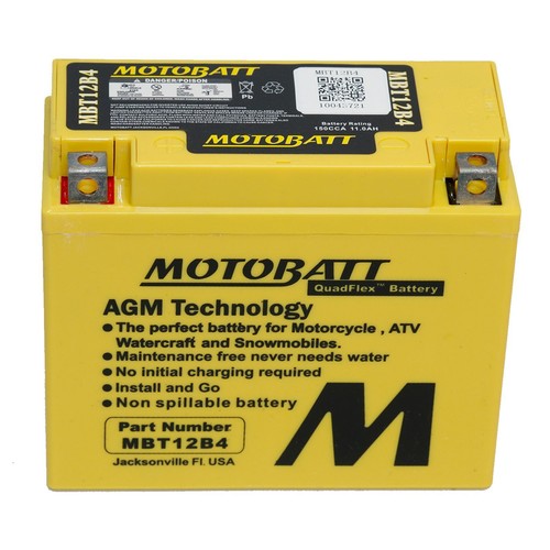 Motobatt mbt12b4 agm - motobatt,