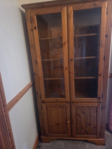 Solid pine glazed - solid,