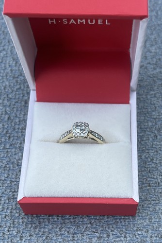 Samuel princessa 9ct yellow - h.samuel,