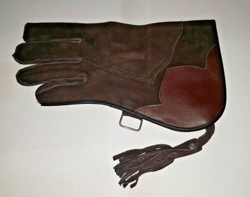 Falconry glove double skinned - glove,