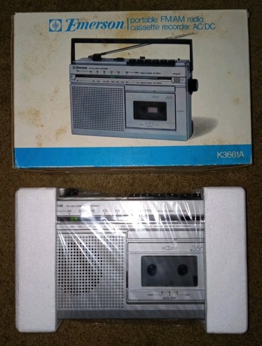Vintage emerson radio - emerson, fm/am